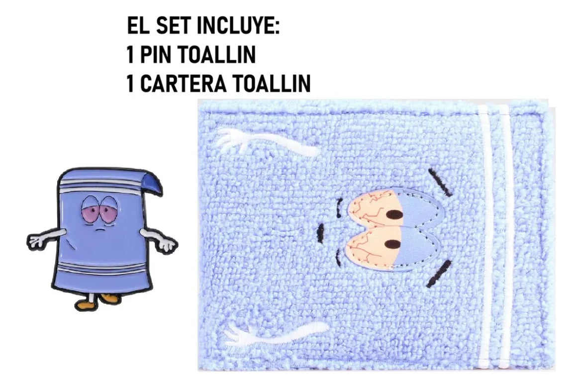 Cartera + Pin Toallin
